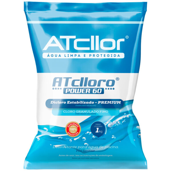 CLORO 1KG POWER 60 CONCENTRADO ATCLLOR (I)