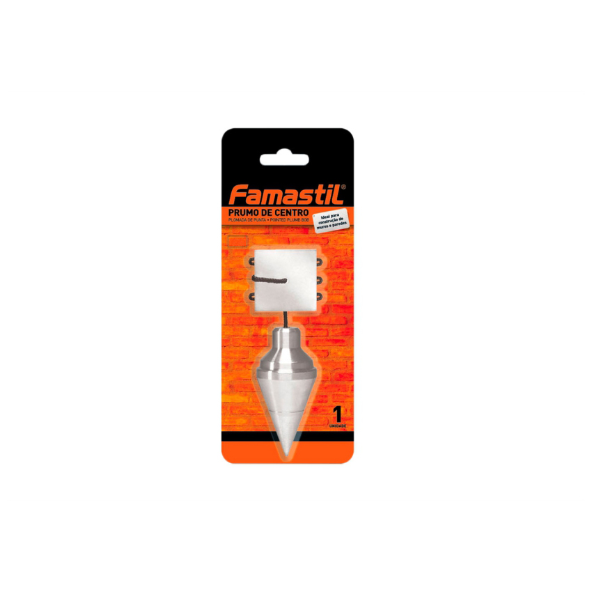 PRUMO DE CENTRO METALICO 400G FAMASTIL F44.02