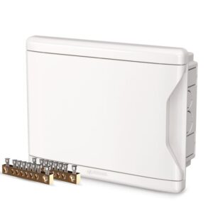 QUADRO DISJUNT EMBUTIR 08D/06N C/BARR BCO KRN