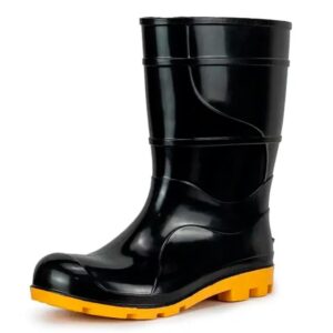 BOTA PVC CANO MEDIO S/FORRO PTA/AMA 38 CRIVAL