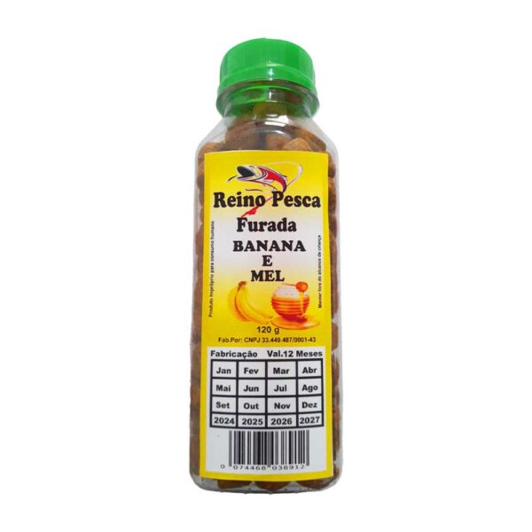 RACAO EMB ISCA P/PESCA FURAD BACON REINO PESCA