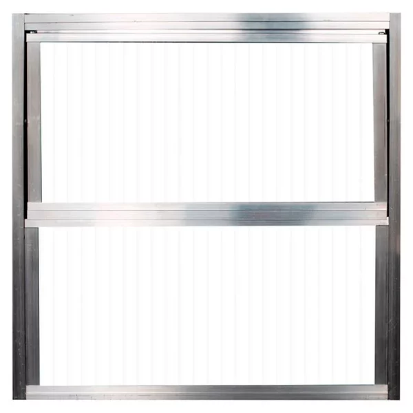 JANELA BASCULANTE ALUM VIDRO NAT 2F 50X50 QUALITY