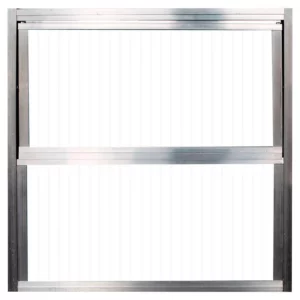 JANELA BASCULANTE ALUM VIDRO NAT 2F 60X40 QUALITY