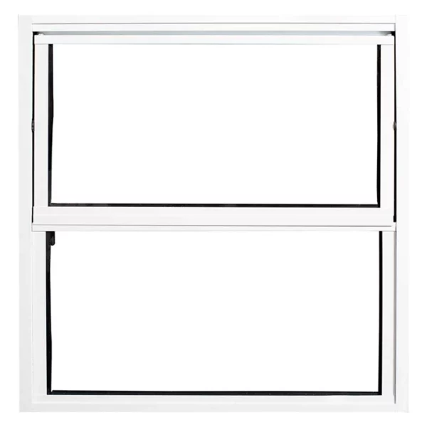 JANELA BASCULANTE ALUM VIDRO BCO 2F 30X30 QUALITY