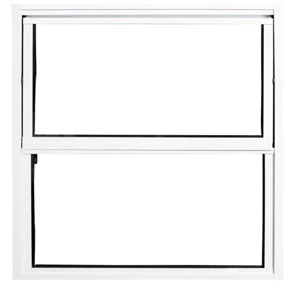 JANELA BASCULANTE ALUM VIDRO BCO 2F 50X50 QUALITY