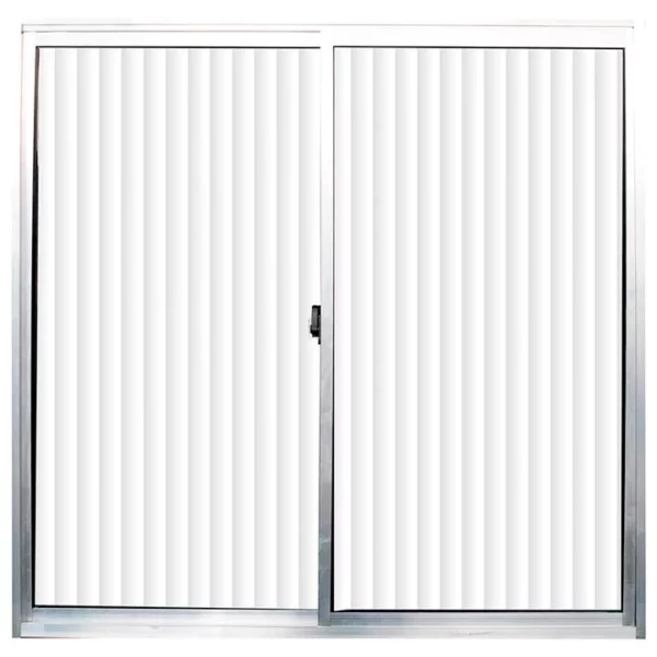 JANELA ALUM VIDRO NAT 2F 080X100 QUALITY