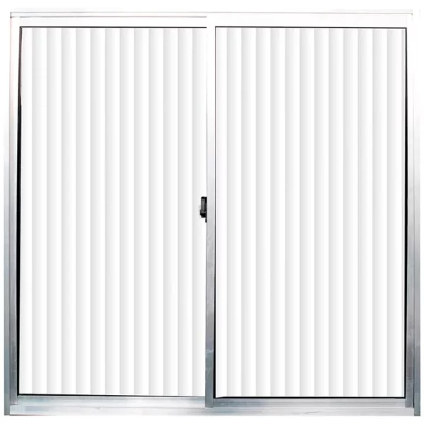 JANELA ALUM VIDRO NAT 2F 100X100 QUALITY