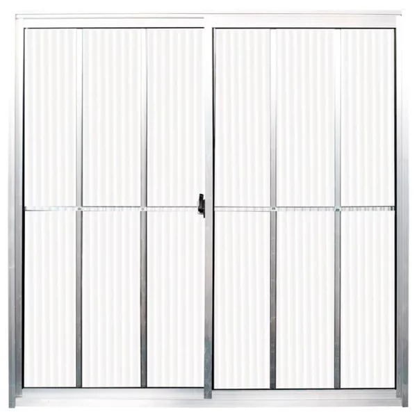 JANELA ALUM VIDRO NAT 2F 100X100 GRADE QUALITY