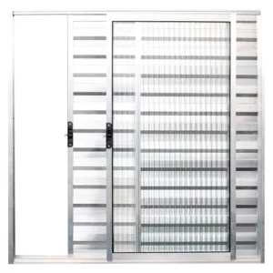 JANELA ALUM VIDRO NAT 3F 100X100 VENEZ QUALITY
