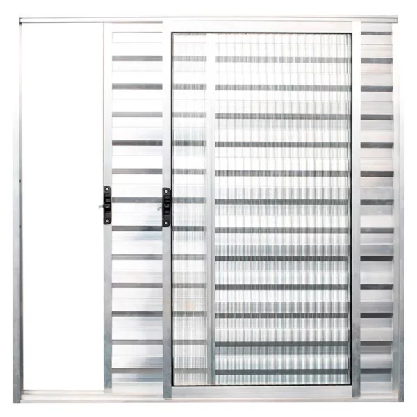 JANELA ALUM VIDRO NAT 3F 100X100 VENEZ QUALITY