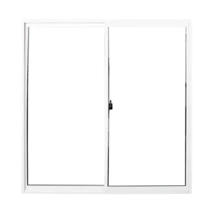 JANELA ALUM VIDRO BCO 2F 120X100 QUALITY